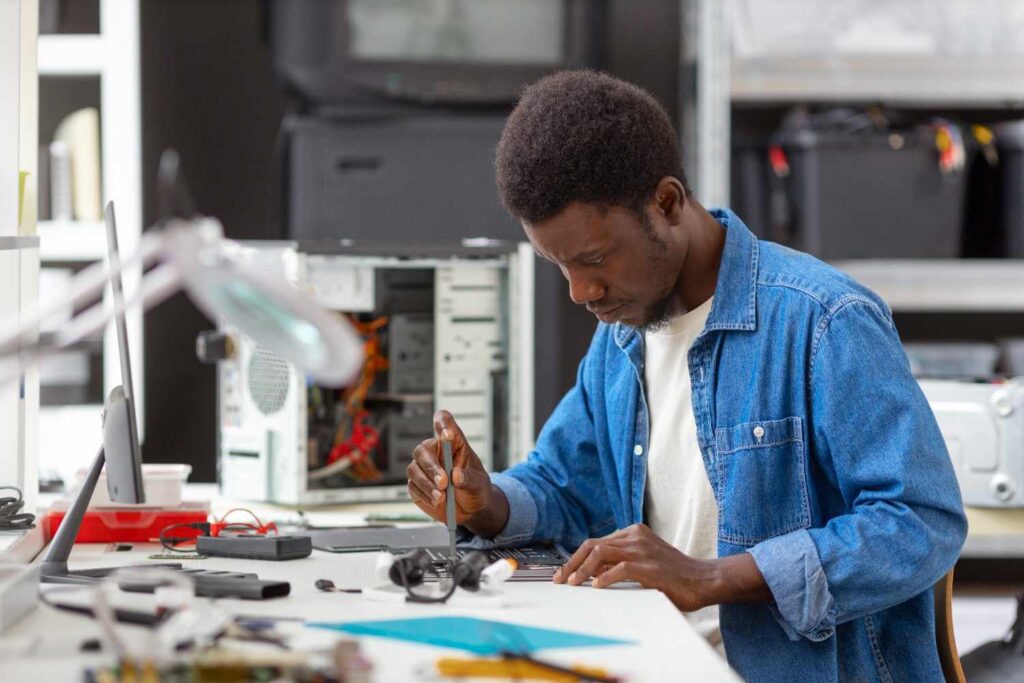 Phone repair is a profitable business in Nigeria for 2025, especially for skilled youth.
